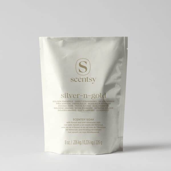Silver-N-Gold Single-Use Scentsy Soak