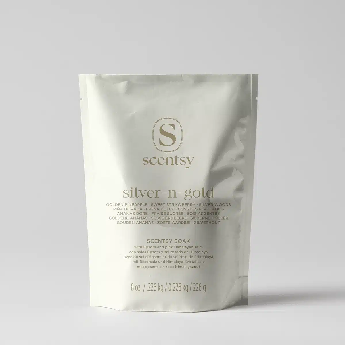 Silver-N-Gold Single-Use Scentsy Soak Silver-N-Gold Single-Use Scentsy Soak