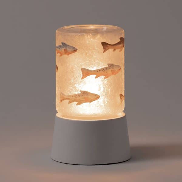 Silverfin Scentsy Mini Warmer with Tabletop Base Dark Setting Silverfin Scentsy Mini Warmer with Tabletop Base Dark Setting