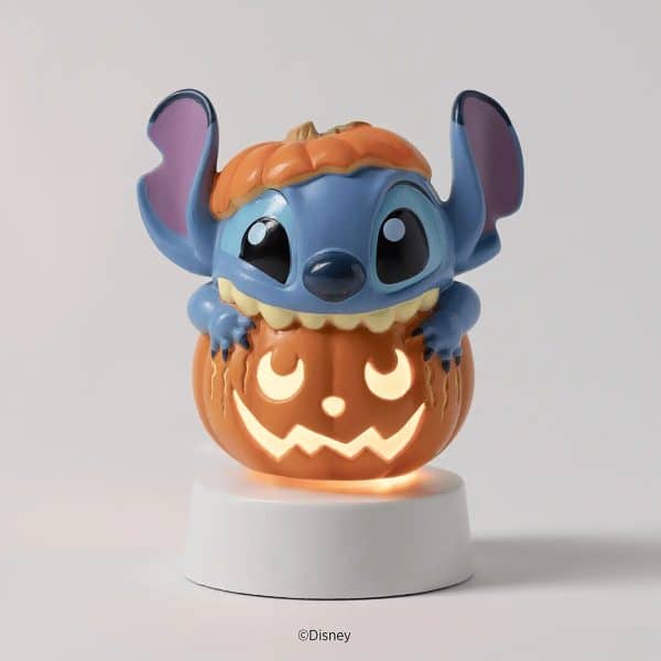 Disney Stitch Pumpkin Trouble – Scentsy Mini Warmer with Tabletop Base