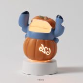 Disney Stitch Pumpkin Trouble – Scentsy Mini Warmer with Tabletop Base Rear View