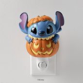 Disney Stitch Pumpkin Trouble – Scentsy Mini Warmer with Wall Plug Switched Off