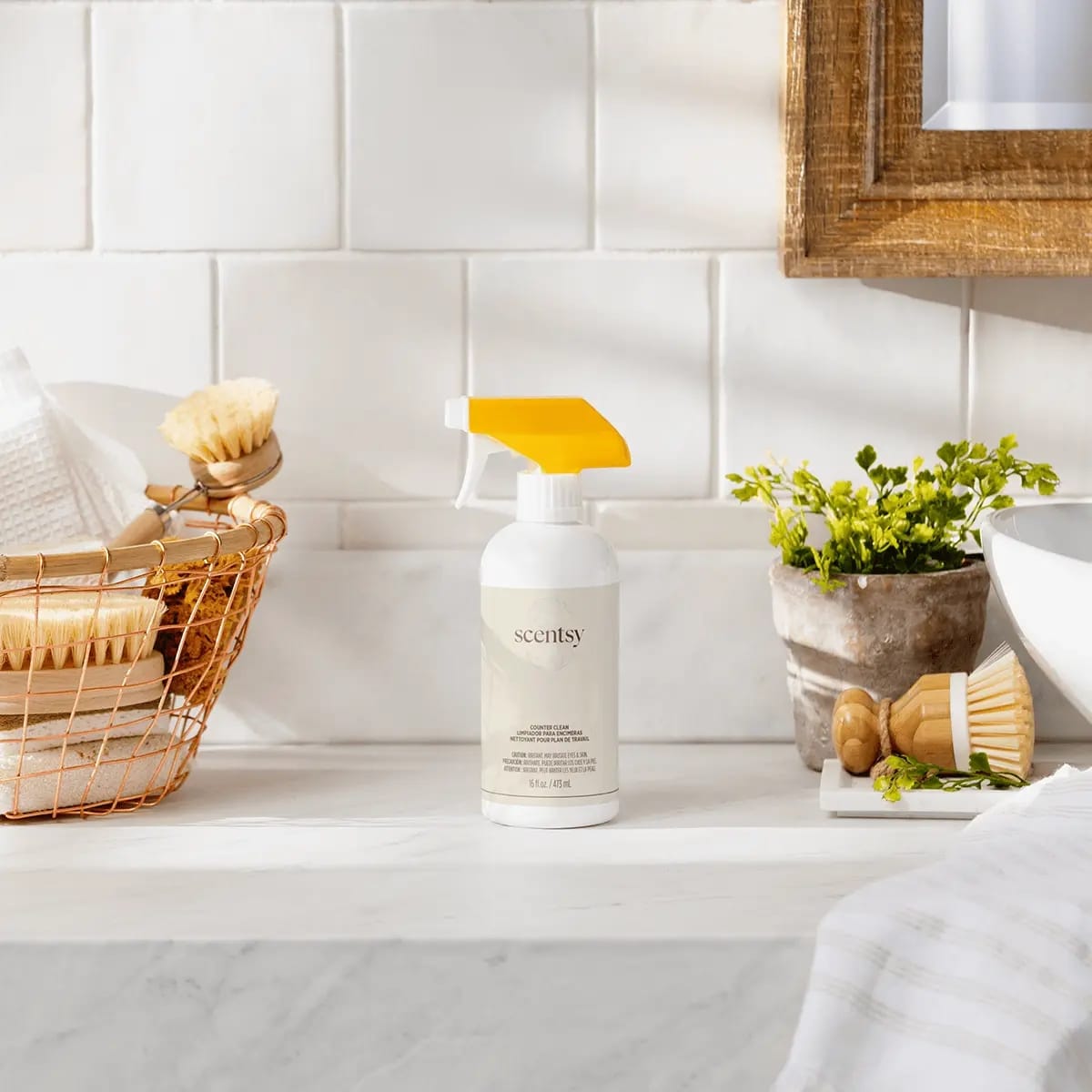 Frosted Eucalyptus Scentsy Counter Clean Styled Frosted Eucalyptus Scentsy Counter Clean Styled