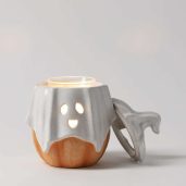 Ghostlight Gourd Scentsy Warmer Lid Off