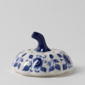 Indigo Vine Pumpkin Scentsy Warmer Lid