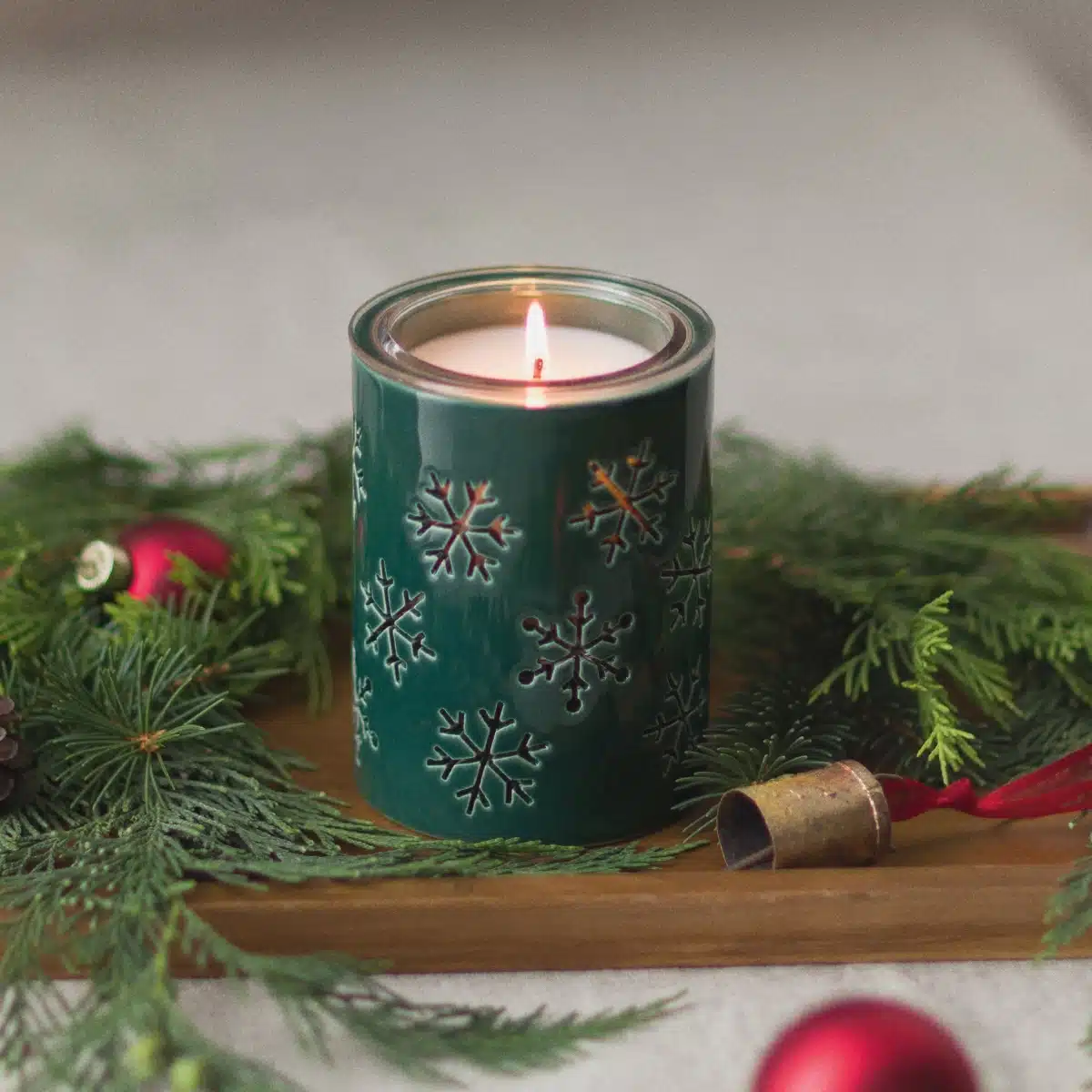 Alpine Snowflake Scentsy Candle Holder Alpine Snowflake Scentsy Candle Holder