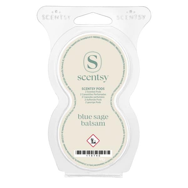 Blue Sage Balsam Scentsy Pods - Twin Pack