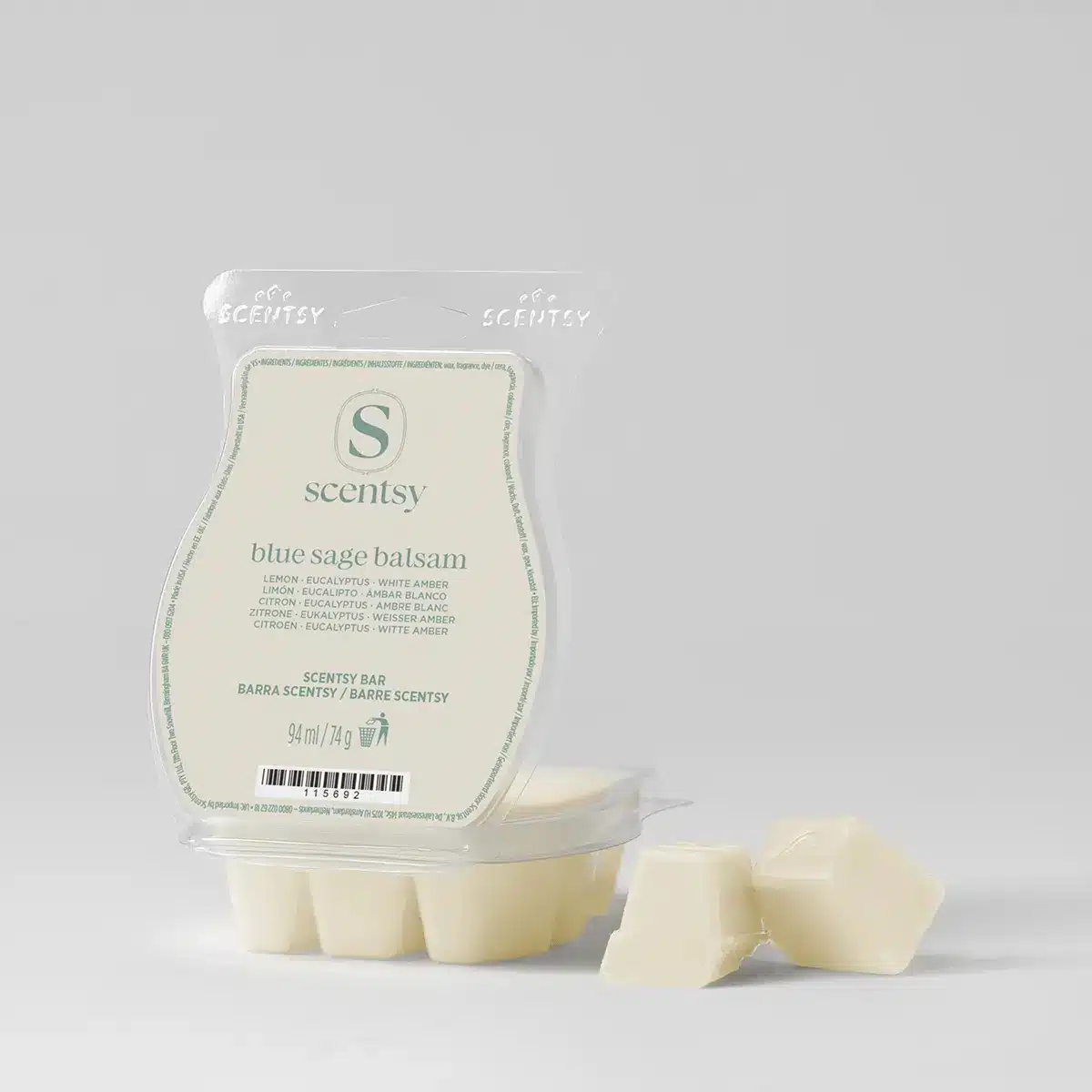 Blue Sage Balsam Scentsy Wax Bar Blue Sage Balsam Scentsy Wax Bar