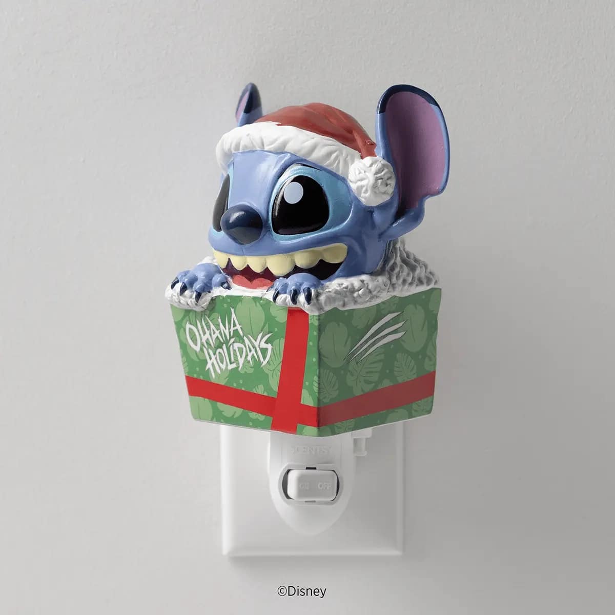 Disney Stitch Unleash the Holidays Scentsy Mini Warmer On Side Disney Stitch Unleash the Holidays Scentsy Mini Warmer On Side