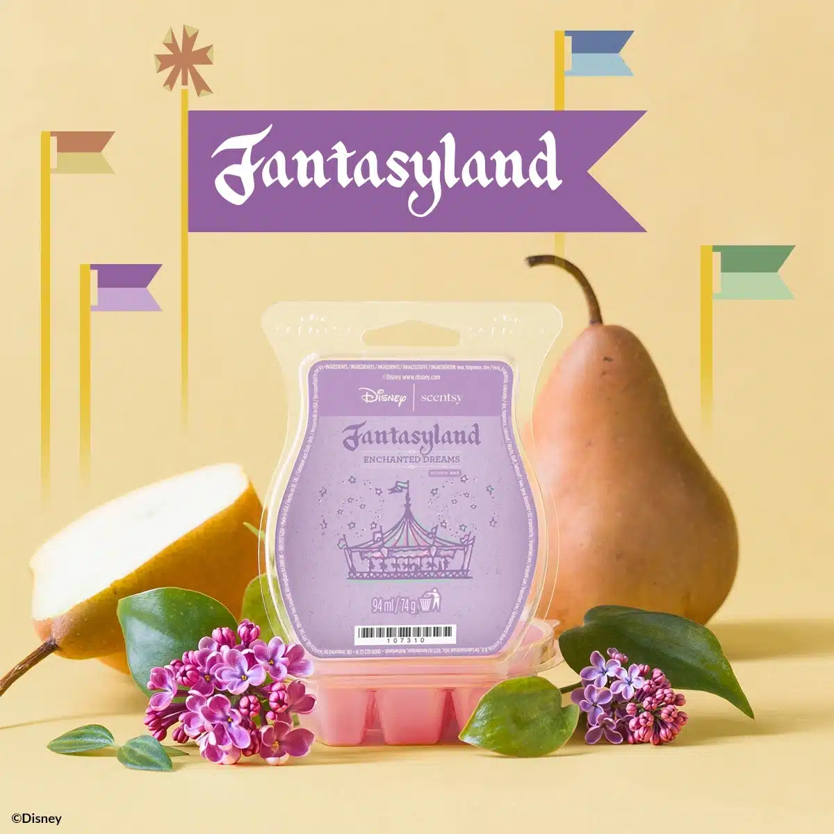 Fantasyland Scentsy Wax Wax Melt Fantasyland Scentsy Wax Wax Melt