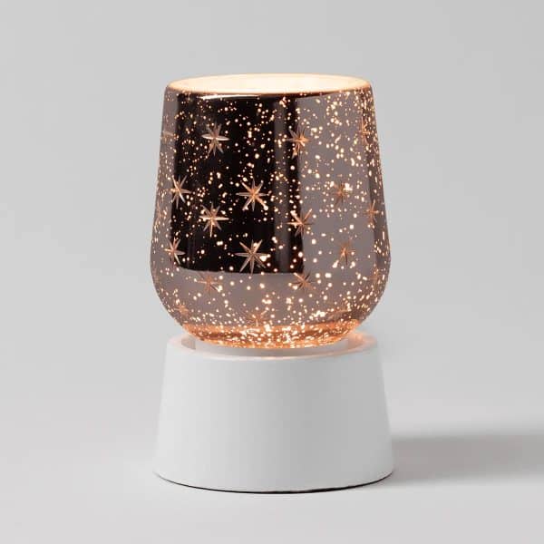 Frosted Flurry Scentsy Mini Warmer with Tabletop Base