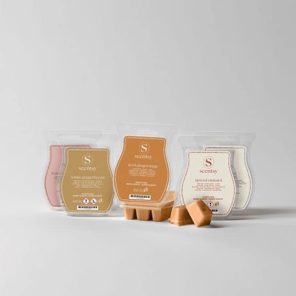 Gingerbread Edit Scentsy Wax Collection 5-pack