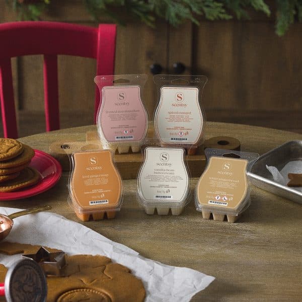 Gingerbread Edit Scentsy Wax Collection 5-pack Styled Gingerbread Edit Scentsy Wax Collection 5-pack