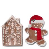 Gingerbread Plates (set of two)