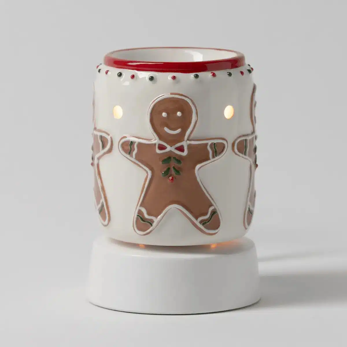 Gingerbread Snap Scentsy Mini Warmer with Tabletop Base Gingerbread Snap Scentsy Mini Warmer with Tabletop Base
