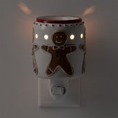 Gingerbread Snap Scentsy Plugin Mini Warmer Dark Setting