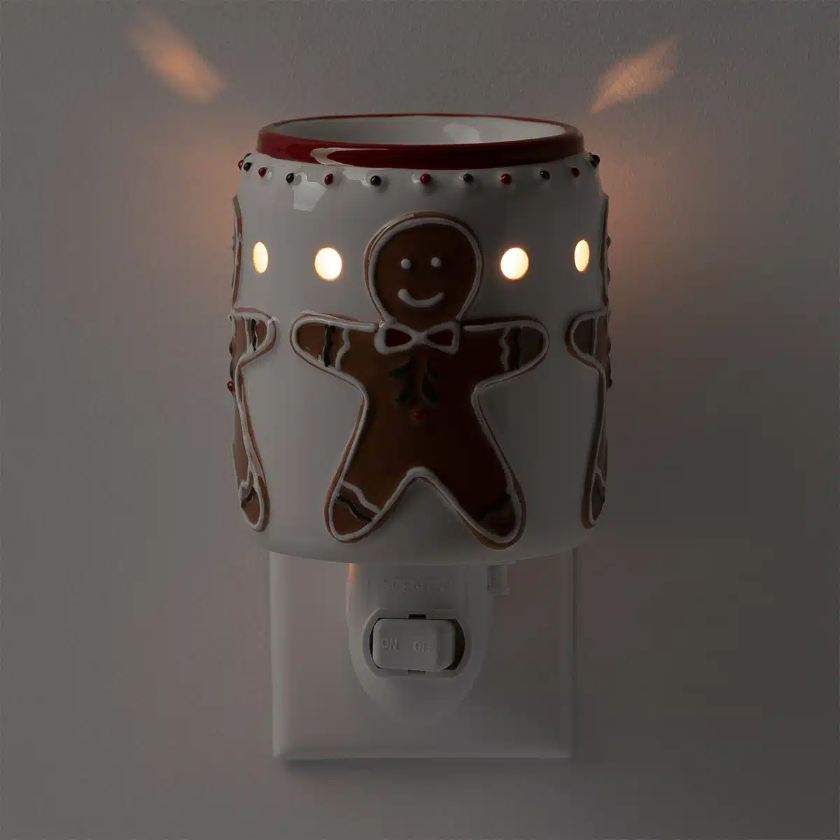 Gingerbread Snap Scentsy Plugin Mini Warmer Dark Setting Gingerbread Snap Scentsy Plugin Mini Warmer Dark Setting
