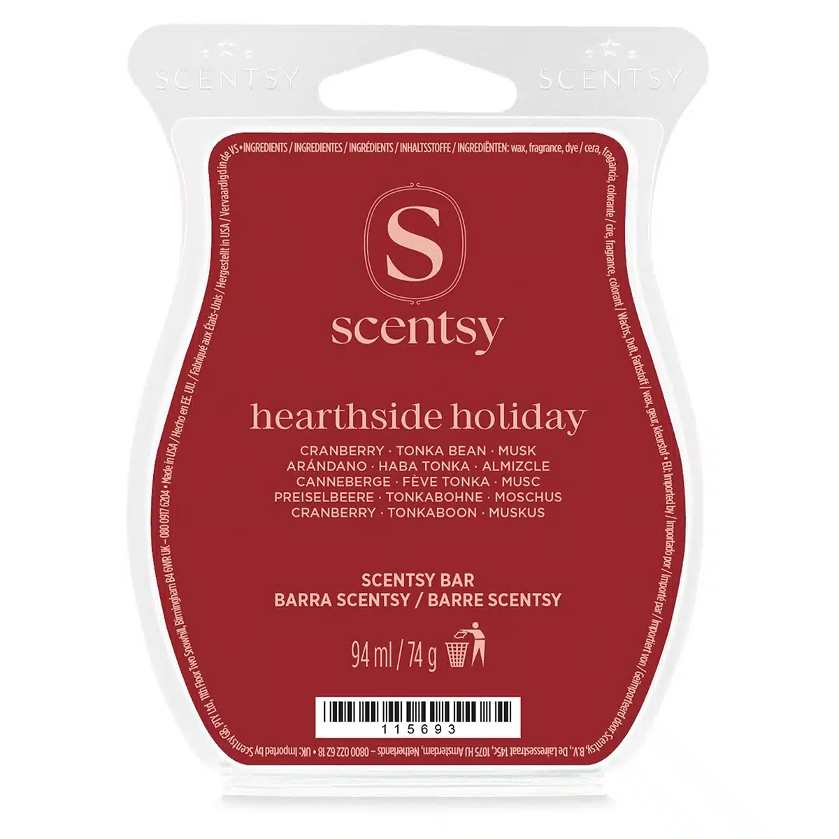 Hearthside Holiday Scentsy Wax Bar Hearthside Holiday Scentsy Wax Bar