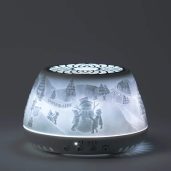 Icicle Lane Scentsy Air Quad Fan Diffuser Dark Setting
