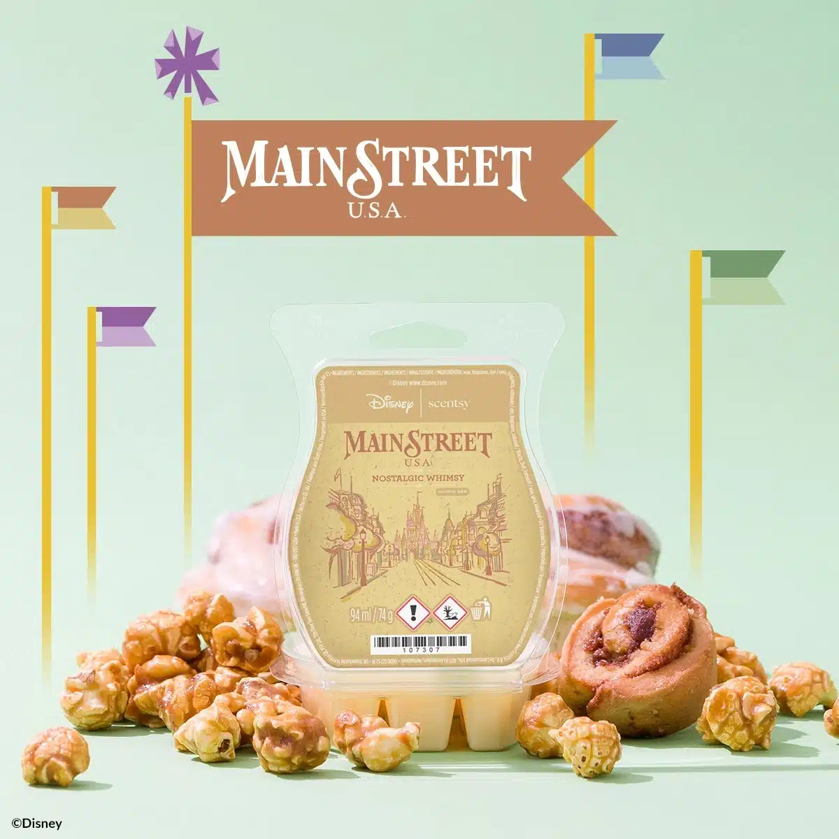 Main Street, U.S.A Scentsy Wax Melt Main Street, U.S.A Scentsy Wax Melt