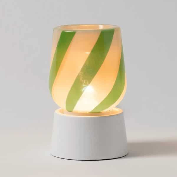 Polar Mint Scentsy Mini Warmer with Tabletop Base