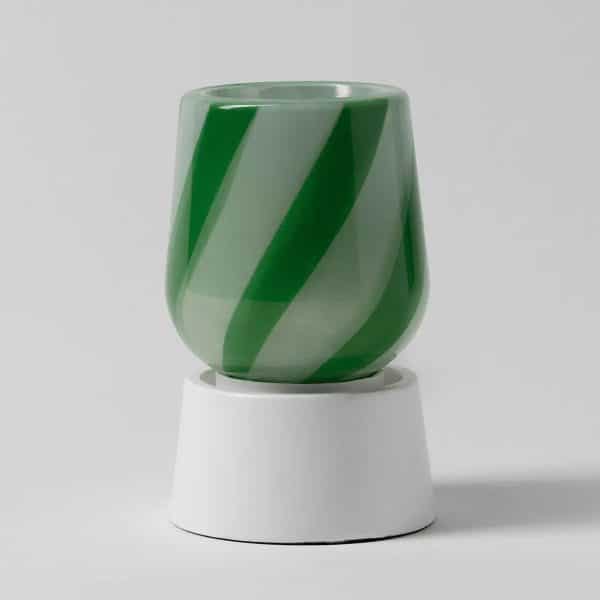Polar Mint Scentsy Mini Warmer with Tabletop Base Switched Off Polar Mint Scentsy Mini Warmer with Tabletop Base