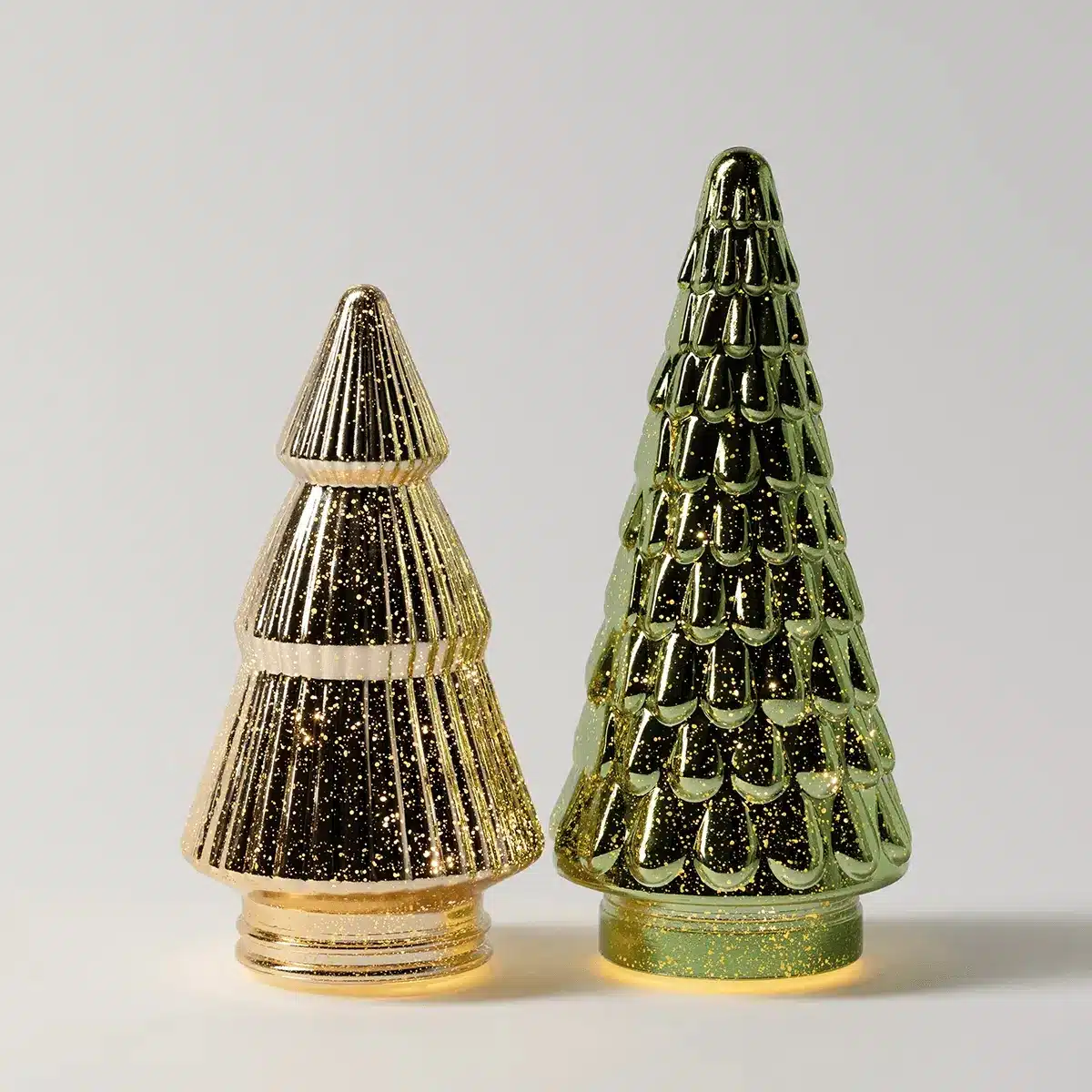 Scentsy LED Décor Trees Green & Gold Scentsy LED Décor Trees Green & Gold