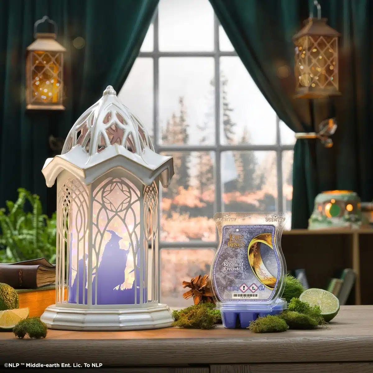 The Lord Of The Rings Rivendell – Scentsy Warmer Styled With Wax The Lord Of The Rings Rivendell – Scentsy Warmer Styled With Wax
