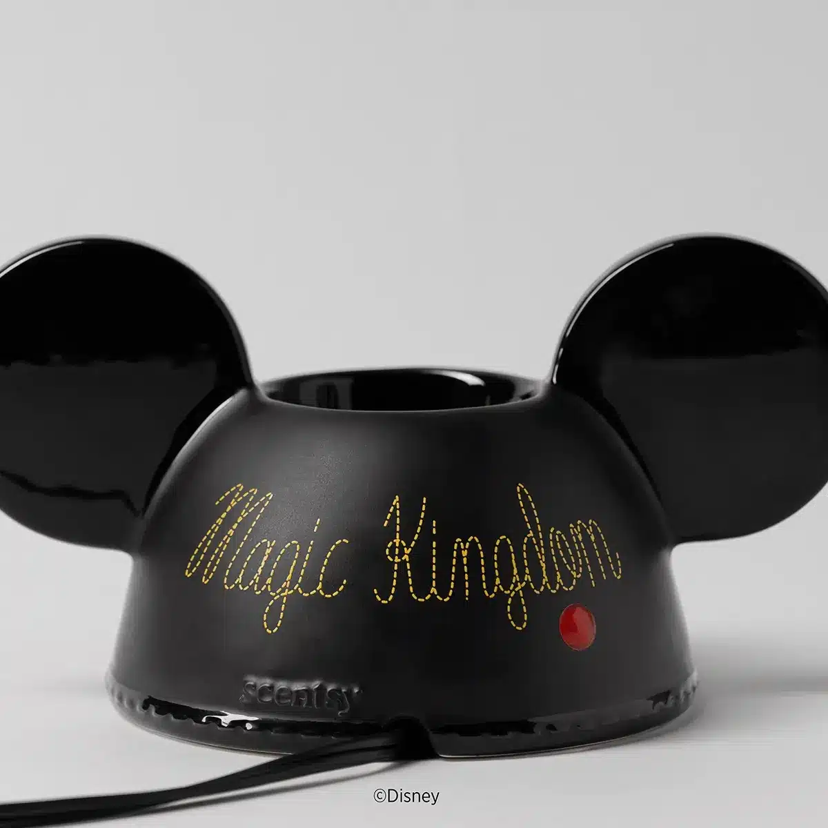 Walt Disney World® Embroidered Mickey Ears – Scentsy Warmer Rear View Walt Disney World® Embroidered Mickey Ears – Scentsy Warmer Rear View