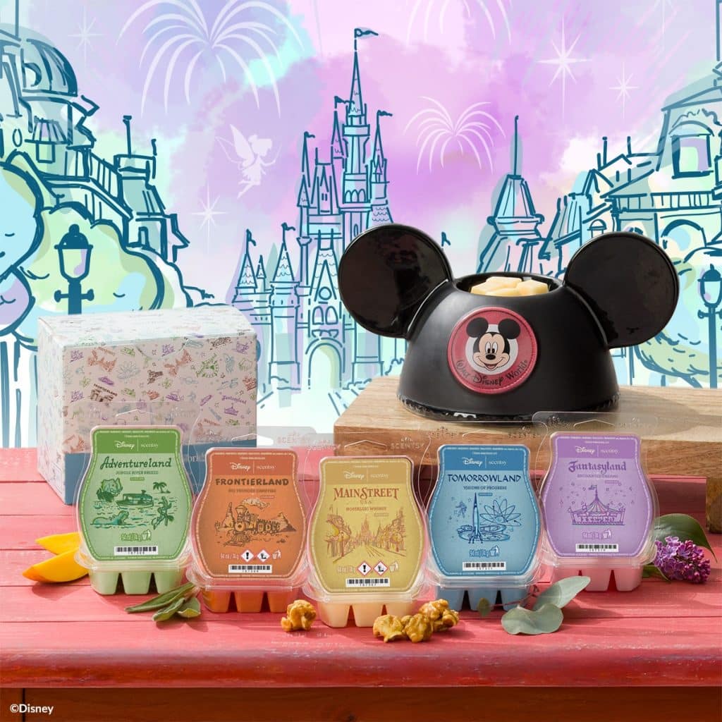 Walt Disney World® Embroidered Mickey Ears – Scentsy Warmer With Wax
