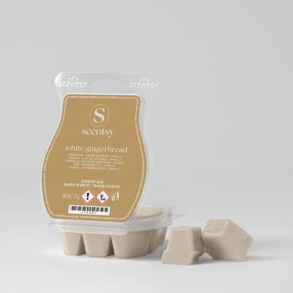 White Gingerbread Scensty Wax Bar