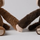 Mango & Mochi Scentsy Hugging Buddies Holding Hands