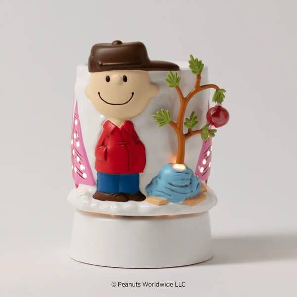 Peanuts™ A Charlie Brown Christmas – Scentsy Mini Warmer with Tabletop Base