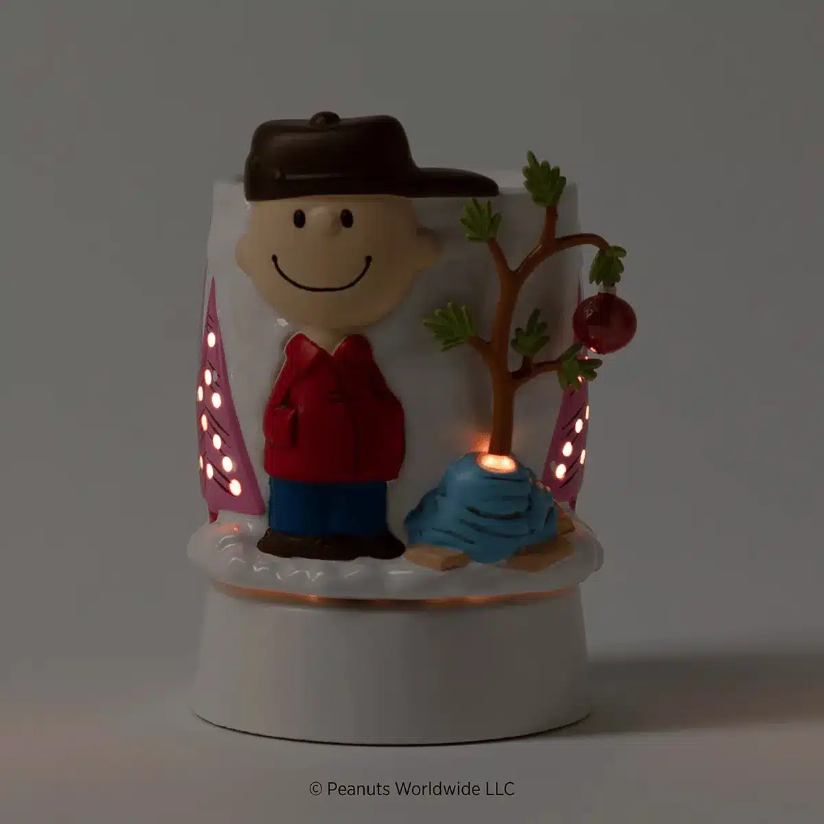 Peanuts™ A Charlie Brown Christmas – Scentsy Mini Warmer with Tabletop Base Dark Setting Peanuts™ A Charlie Brown Christmas – Scentsy Mini Warmer with Tabletop Base Dark Setting