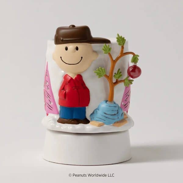 Peanuts™ A Charlie Brown Christmas – Scentsy Mini Warmer with Tabletop Base Switched Off
