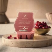 Pomegranate Pine Scentsy Wax Bar Styled